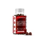Vitamatic Tart Cherry with Celery Seed Gummies - 4000mg Equivalent Per Serving (z 10: 1 Extract 400 mg)