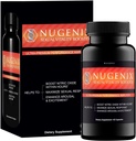 Nugenix Sexual Vitality Booster - Ultra Premium Performance Wzmacniacz dla mężczyzn - Suplement tlenku azotu, 63 kapsułki