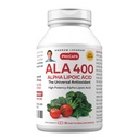 ANDREW LESSMAN Alpha Lipoic Acid ALA 400mg - 30 kapsułki - Uniwersalny antyoksydant, Ultra- wysoka moc, brak dodatków