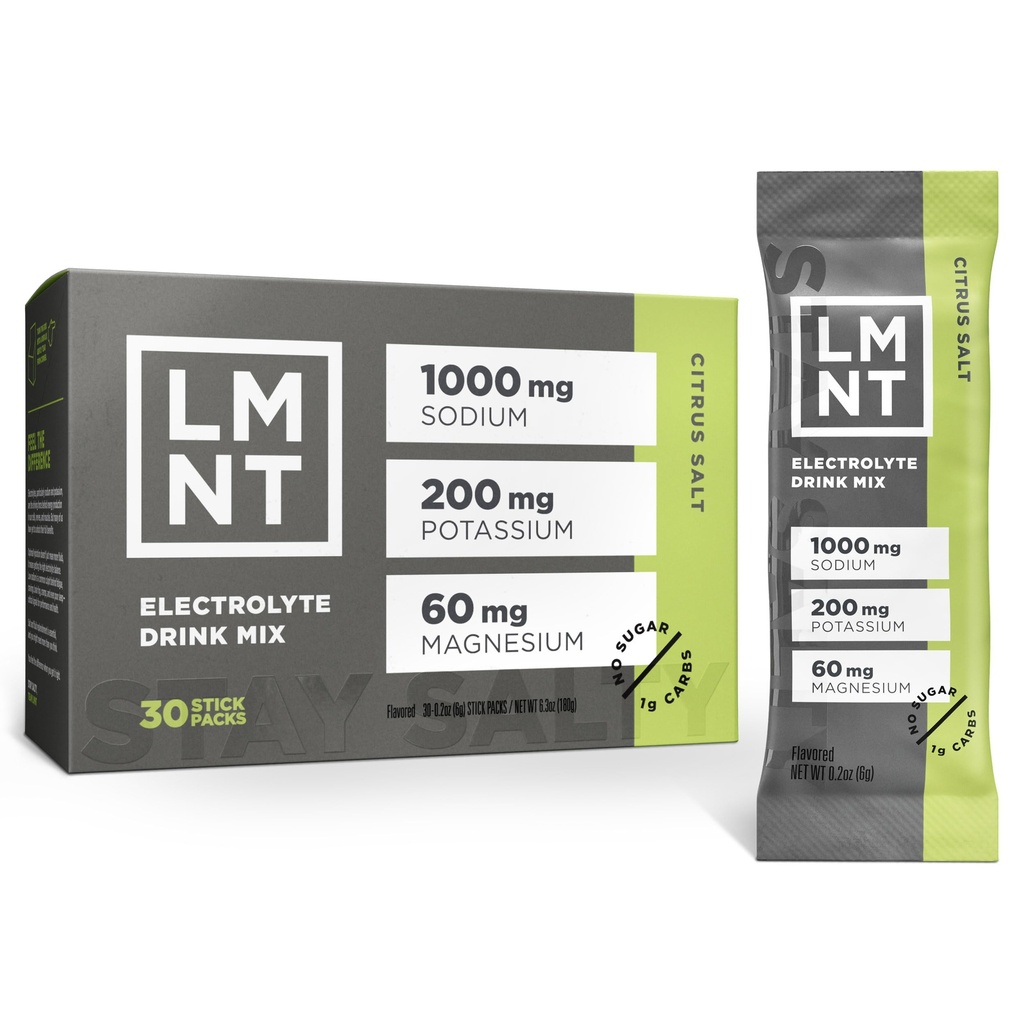 LMNT Zero Sugar Electrolytes - Sól cytrusowa 124; Drink Mix