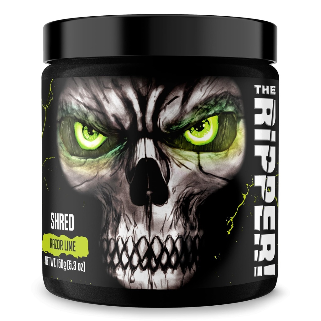 JNX SPORTS Rozpruwacz! Fat Burner pre Workout dla mężczyzn i kobiet - Termogeniczne tłuszcz Burning proszku & Appetite Supressant, Boost Energy & Endurance - Razor Lime, 30 Służenia