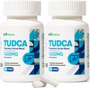 1450MG TUDCA Suplement do wątroby, Bile Salts Suplement do wsparcia wątroby Kompleks, Zdrowie wątroby dla wątroby Nerki Oczyszczanie Detox i naprawy, 60 Kapsułki