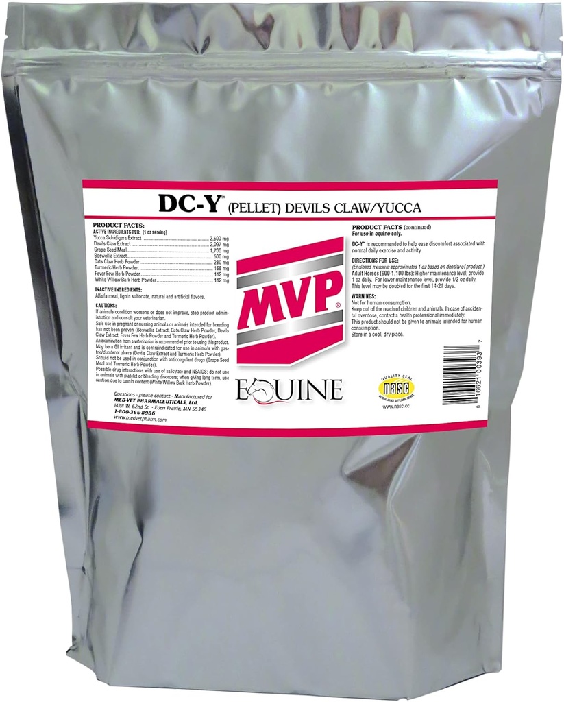 DC- Y (15lb) Pomoc w minimalizacji Ache i czułość związane z codzienną działalność w koniach