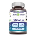 Amazing Supples Citicoline 250 mg XI124; Capsules Supplement XI124; Non-GMO XI124; Gluten Free XI124; Made in USA (120 Count)