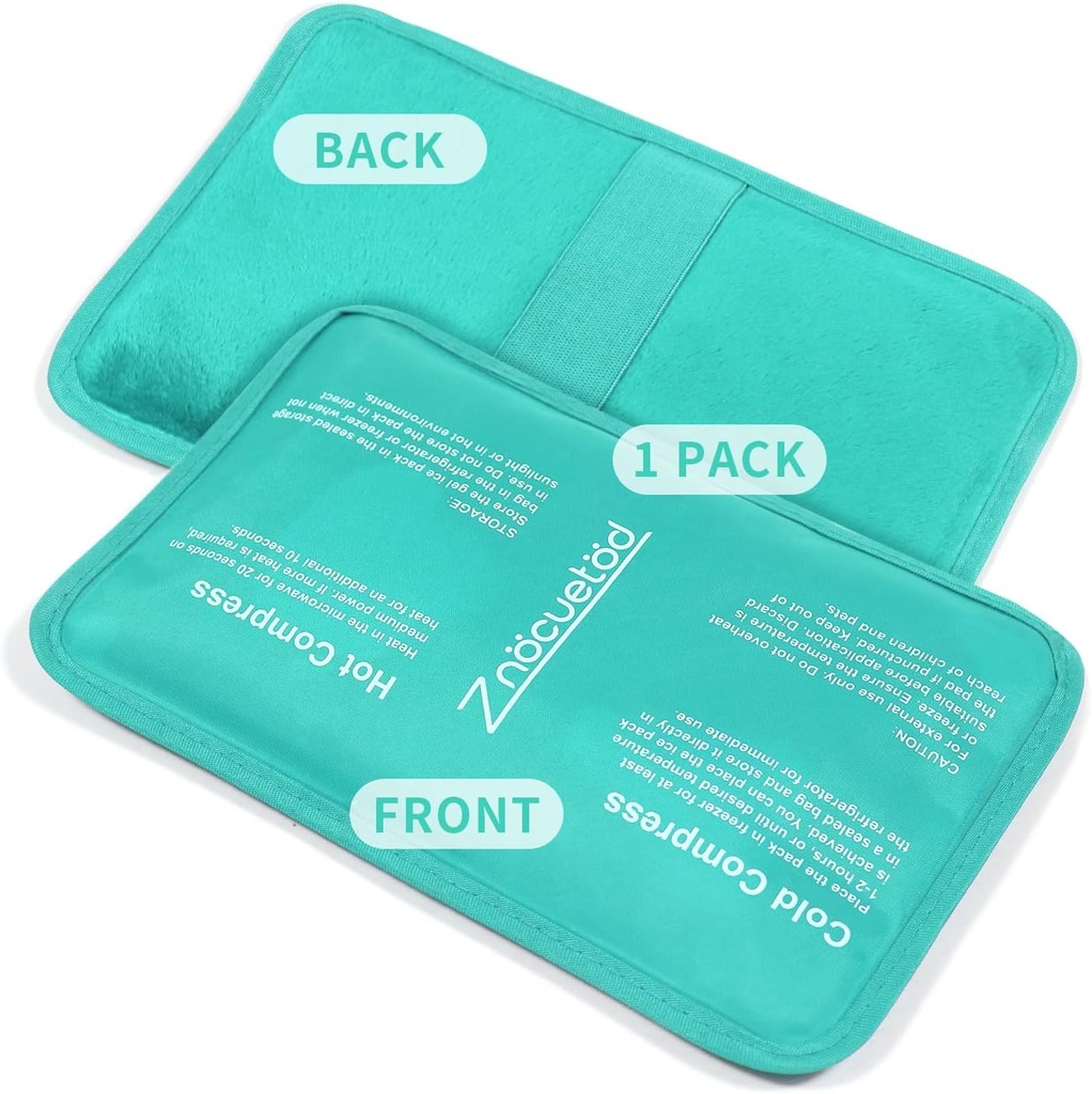 Gel Ice Pack dla urazów wielokrotnego użytku miękka zamrażarka Ice Bag z paczu- Gorące zimny kompresy do opuchlizny chirurgii kolanka Ramię pleców Łokieć Mądrość Szczeniak -1