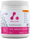 ATP LAB Total Radiance Collagen - Peach Mango Flavor, 360g - Collagen Peptydes Powder for Women - Zhydrolizowany suplement białka kolagenu z biotyną