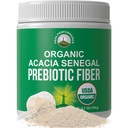 Organiczny Acacia Senegal Prebiotyczny Proszek Fiber. Unflavored USDA Organic Plant Based Soluble Vegan Prebiotics Gut Health Supplement With Digestive Enzymes. HSA + FSA Kwalifikujące się Witaminy Tylko Lista Zatwierdzona