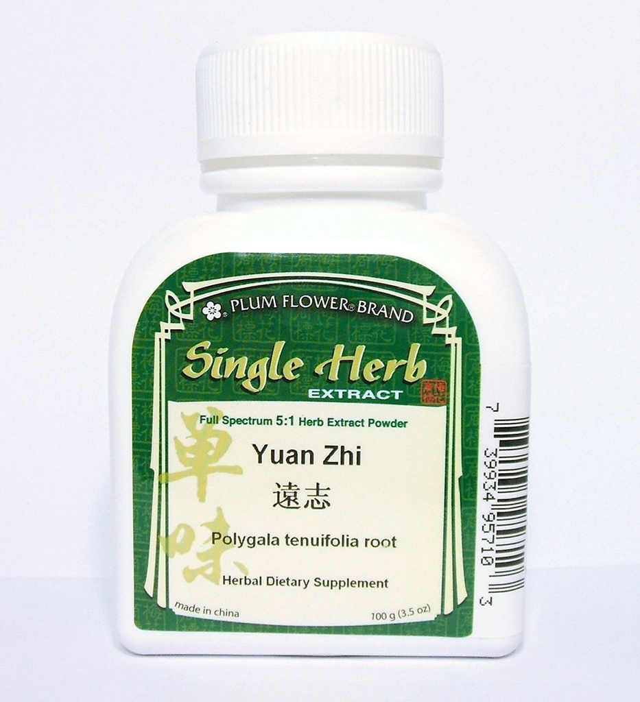 Chiński Senega Root, Herb Extract Powder / Yuan Zhi / Polygala Tenuifolia, 100g lub 3.5oz przez kwiat śliwki