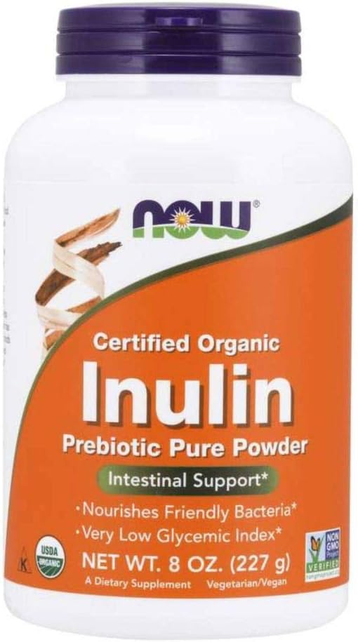 Teraz Inulina Prebiotyczne Fos, 8- Ounces (Opakowanie po 2)