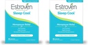 Estroven Sleep Cool for Menopause Relief, 30 Ct, Sleep Supplement With Clinically Proven Ingredients to Relieve Menopause Symples plus Night Sweats & Hot Flash Relief, Drug- Free & gluten- Free