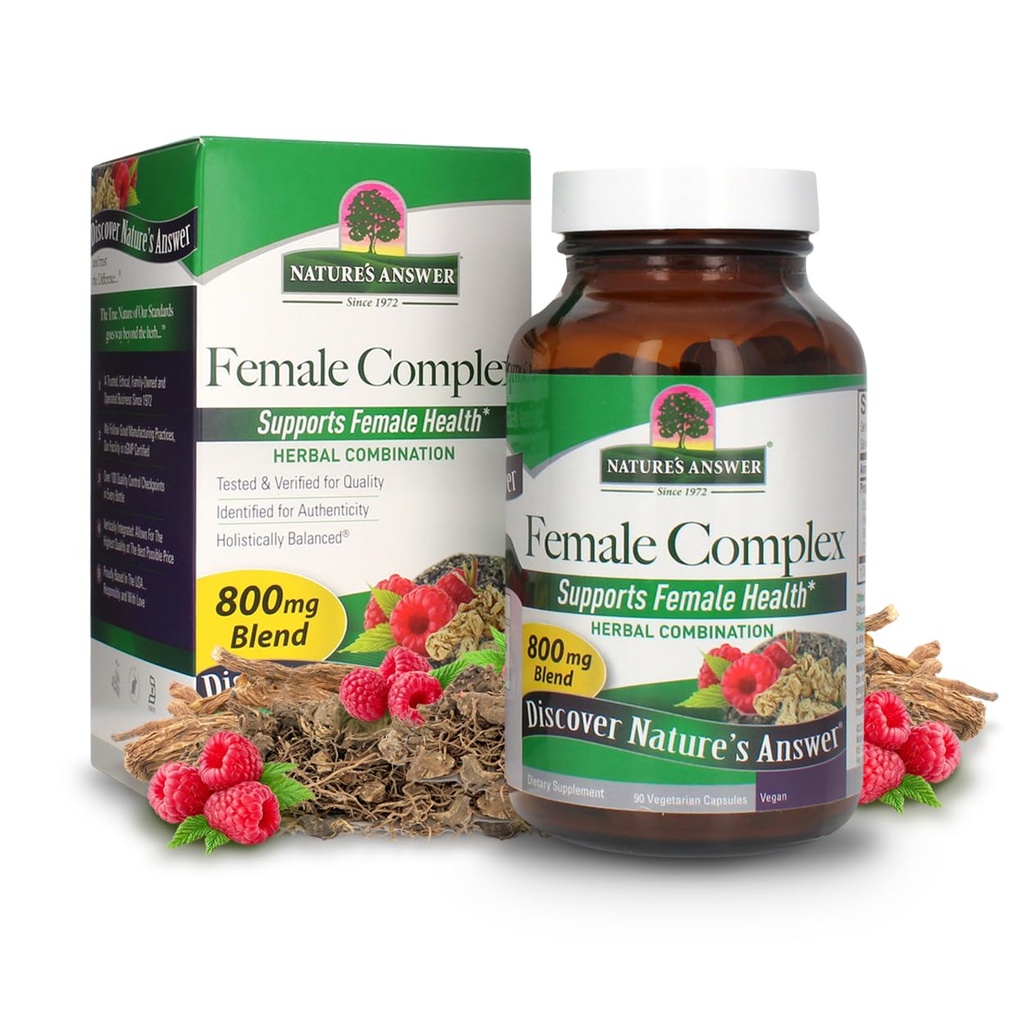 Nature 's Response Kobieta Kompleks, 90- Count, 800 mg według Nature' s Response