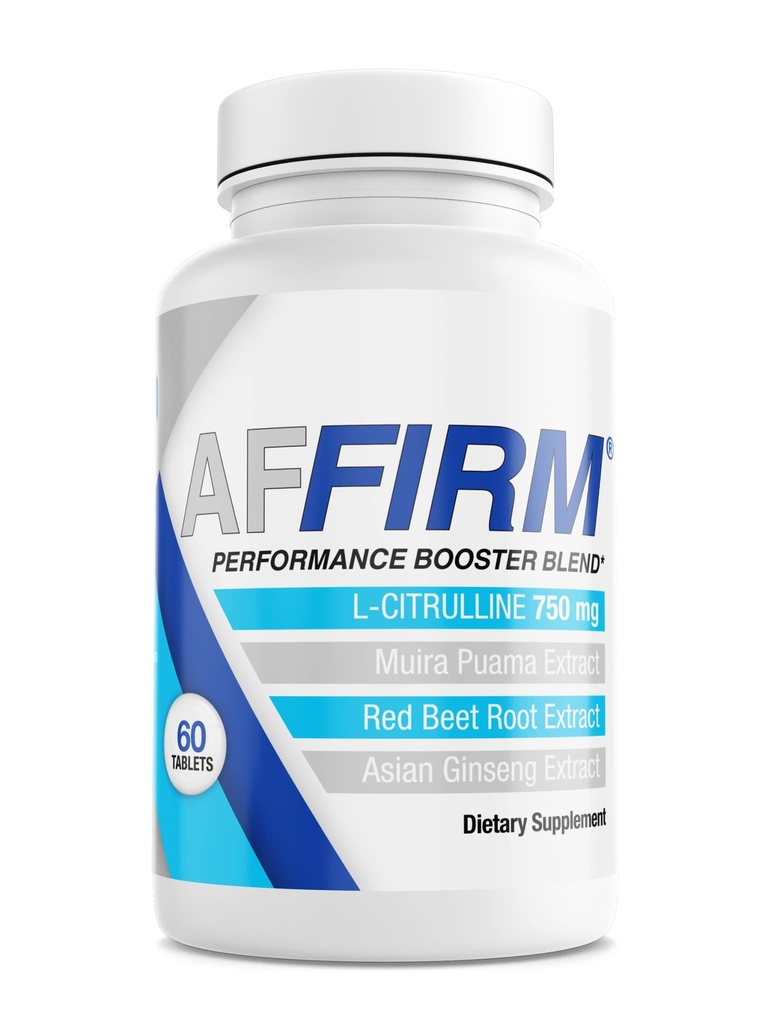 Affirm Science L- Citrulline Dietary Supplement 750mg 60 Tablets Xi124; Circulation and Mężczyzna Performance Xi124; Created by Dr. Judson Brandeis