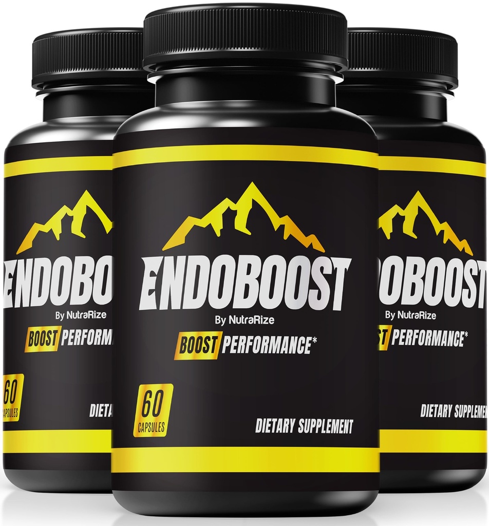 (3 Pack) Endoboost dla mężczyzn - (Oficjalna) Endoboost Performance, Endo Boost Supplements, Endoboost Boost Kapsułki, Endobost Recenzje dla Health Pills Pro Advanced Formula (180 kapsułki)
