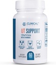 Wpływ kliniczny UT Support - Natural Cleanse and Urnary Tract Health Support - D- Mannose, Dandelion, Hibiscus and Cranberry Pills for Women - 60 D Mannose kapsułki - Made in The USA