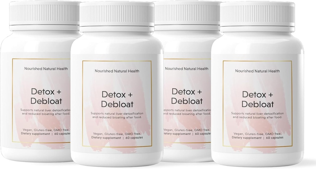 Wyhodowany naturalny Detox + Debloat - Mleko Thistle & Dandelion Root Vegan Suplement dla kobiet - Bloating Relief & Trawienie Wsparcie - 240 Kapsułki