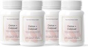 Wyhodowany naturalny Detox + Debloat - Mleko Thistle & Dandelion Root Vegan Suplement dla kobiet - Bloating Relief & Trawienie Wsparcie - 240 Kapsułki