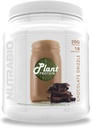 Białko roślinne NutraBio Powder - Wegański proszek białkowy - 20G białka na Scoop -Organiczny, Laktoza wolna i mleczny Free- Czekoladowy Mżawka 18 Słupki