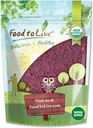 Żywność do życia Organiczny czarny sok z borówki w proszku, 4 funty - Nie-GMO, wykonane z surowych suszonych jagód, Unsulfured, Wegan, luzem, Wielki do pieczenia, Smoothies, Yogurts, Nie siarczyny, Zawiera Maltodekstryna