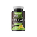 Ultimate Power Plant Based Omega 3 Suplement, Vegan Omega 3 Suplement, Organic Omega3 Kwasy tłuszczowe EPA & DHA Suplementy z Cold Pressed Algae Oil, Omega3 Algae Na bazie suplementów, 120 Softgels