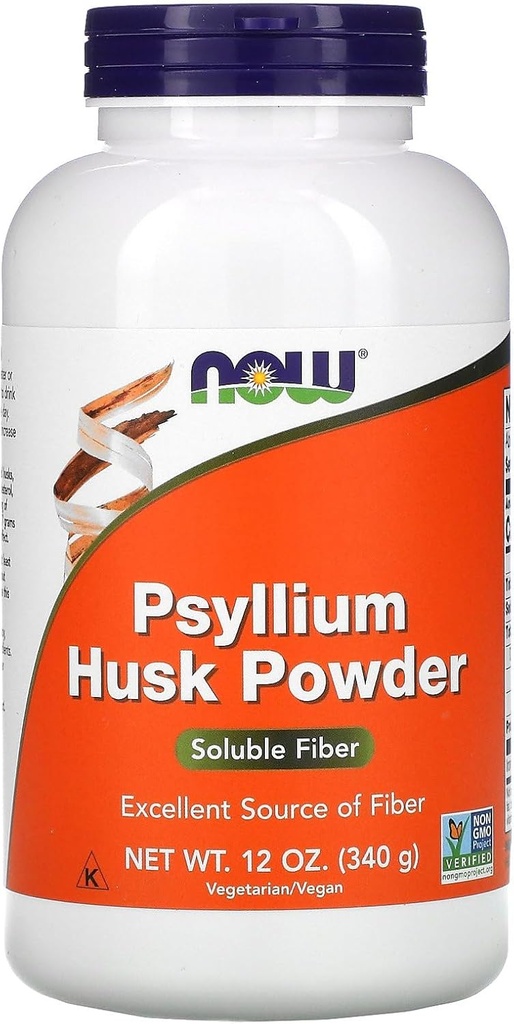 Teraz Pyllium Husk proszek, 12-uncji (Opakowanie po 3)