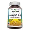 Amazing Omega 3.6.9 Supplement Equipment 124; 1200 Mg Equipment 124; Lemon Flavor Equipment 124; Unique Formula of Flaxseed Oil, Borage Oil, Fatty Acids Equipment 124; Non-GMO Equipment 124; Gluten- Free Equipment 124; Made in USA (1 Pack Equipment 124; 250 Softgels)