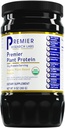 Premier Research Labs Plant Protein - Vegan Plant Based Pea Protein Powder, Organic, Dairy Free, Gluten Free, Brak sztucznych aromatów, Wegetarianin, Zawiera dynię i ryżowe białko - 9 Oz