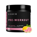 Kaged Original Pre Workout Powder Building 124; Pink Lemonade Building 124; Pre- Trening z Creatine, Beta Alaine, L- Citruline, BCAAs Building 124; 274 mg Organic Caepine 124; Presupments for Men & Women Building 124; 20 Servings