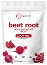 Buraki 3,000mg z ekstraktem z nasion winorośli & CoQ10, 400 tabletek 124; 200 Sług 124; Super Beets Supplements from Fresh Beetroot Extract for Nitric Tlenku, Ciśnienie krwi i Heart Health Support