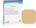 ConvaTec DuodERM Extra Thin Control Gel Formula 4 "x4" Hydrokoloid Steryl Adhesive ubieranie się na rany powierzchowne, Niskie tarcie, Latex- Free, wodoodporny, Square, Beige, 10ct Box