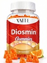 VAITE Diosmin 1000mg - Vein Supplements for Varicose Veins - Leg Health Supplement Formula Venous Optimizer, Citrus Bioflavonoids, Pomaga w cyrkulacji dla Nogi, Żaby Gummy, 60 Wegan Gummies