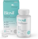 Biosil Colagen Booster Supplement - 60 Kapsułek Wegańskich - Opatentowany aktywator ch- OSA dla skóry, włosów, paznokci i łączników - Wsparcie produkcji naturalnej - 30- Day Supply