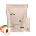 ProMix Nutrition Debloat Prebiotyki i probiotyki, Bloating Relief for Women, Gut Cleanse Detox dla mężczyzn i wsparcia immunologicznego - Białej brzoskwini - 30 Służenia (Opakowanie 30)