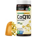 BIO KRAUTER CoQ10 200mg Gumiaki - 90 Żuków wegańskich - Suplement koenzym Q10 - Gumiaki przeciwutleniające na bazie pektyny dla dorosłych
