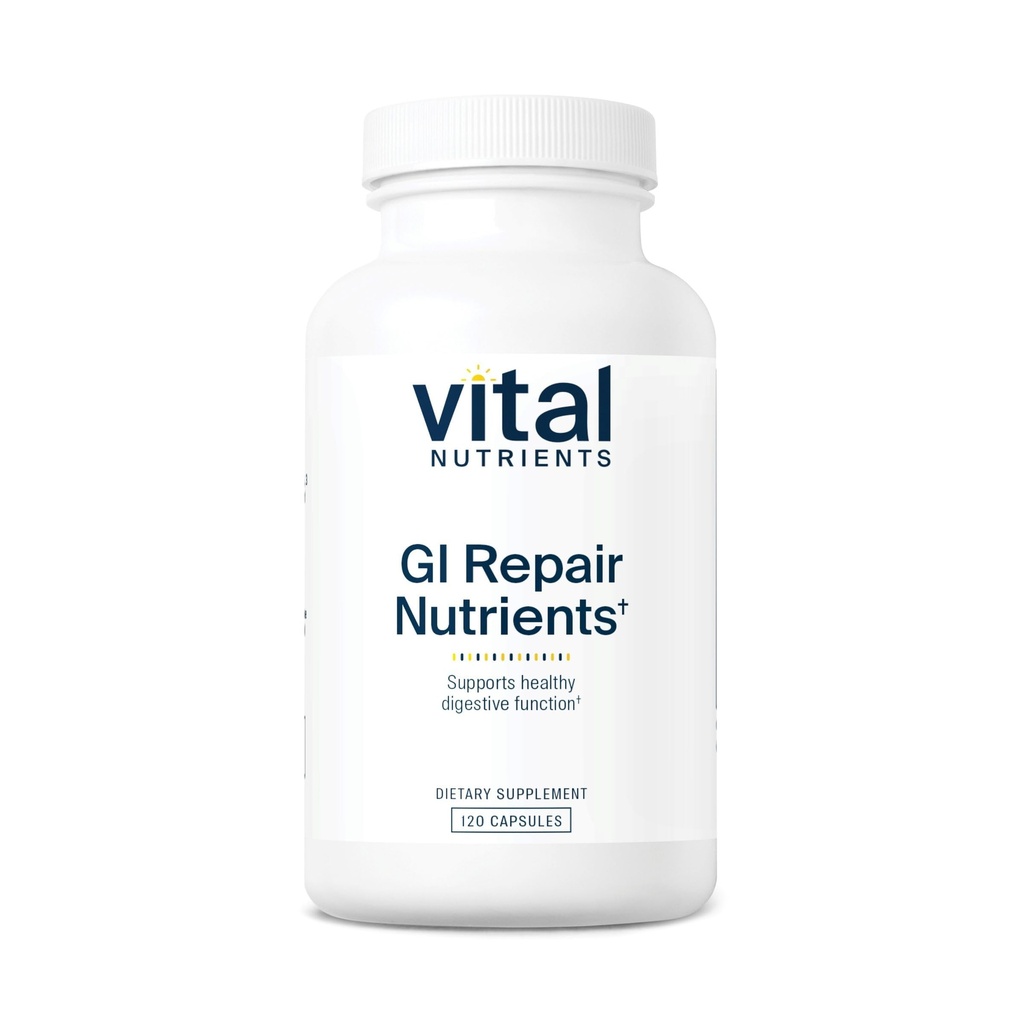 Vital Nutrigents GI Naprawa składników odżywczych 124; Gut Leaky kapsułki z L glutaminy i N- Acetylu 124; Enzym spożywczy suplement do wsparcia Gut zdrowia i trawienia 124; Gluten i Dairy Free 124; 120 Kapsułki