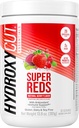 Hydroksycut Essentials Super Czerwone 124; Proszek Superfood 124; Witamina C & Cynk do immunologicznego wsparcia 124; Probiotyki 124; 26 Superfood Blend 124; Soja, Gluten i Dairy Free (32 Sługi)