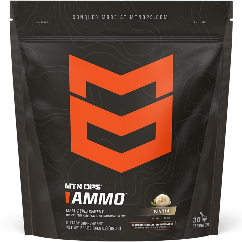 MTN OPS Protein Meal Replacement Powder - 28 Służenia, Wanilia