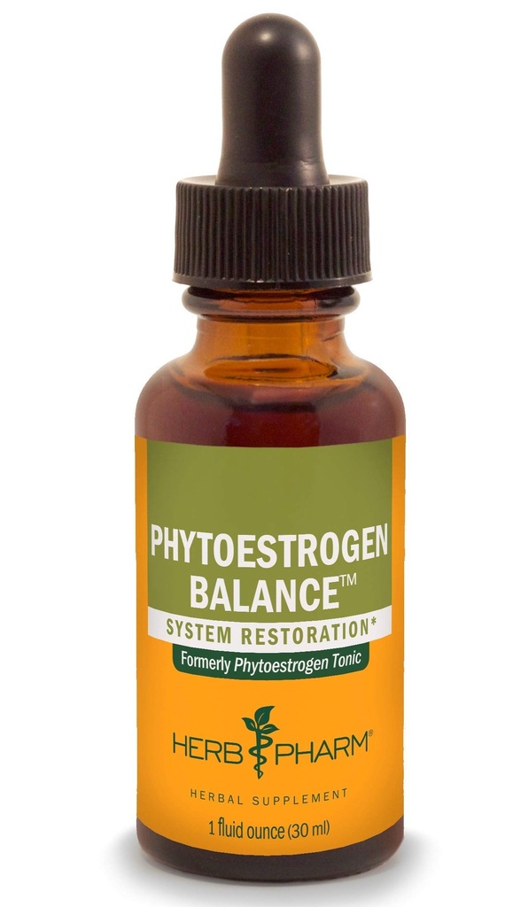 Herb Pharm Phytoestrogen Balance Liquid Herbal Formula dla wsparcia układu rozrodczego kobiet - 1 unce