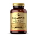 Solgar Melatonina 5 mg, 120 Nuggets - Pomaga promować relaks i odpoczynek - Klinicznie studiowane Melatonina - Wegan, Gluten Free, mleczne Free, Kosher - 120 Służenia
