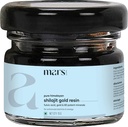 Mars Himalayan Shilajit Gold Resin - Organicznie Wyczerpany z Himalayas Wysokiej Wysokości 124; Wsparcie Naturalnej Energii, Witalność & Wellness 124; 15g - Opakowanie z 1