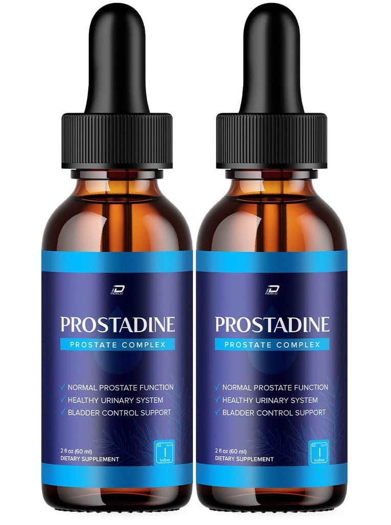 Prostadine Drops for Health - Problemy z oddawaniem moczu przez pęcherze - Suplement do Prostadine, Największa wytrzymałość Krople Prostatine, 2024 Nowy Ulepszony Formulacja, Prostadine (2 Pack - 2 Miesiące Dostawy)