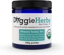 Ultimate Turkey Tail 8: 1 Extract by Doggie Herbs - 389mg Beta Glucan per 1g Scoop (39%), Zawiera tylko polisacharydy - 100g