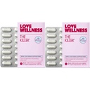 Love Wellness Zabójca 124; Podpory pochwowe kwasu borowego 124; Bilansy pH & Wspiera kontrolę zapachu, Zdrowy równowagi waginalnej i środowiska 124; Fast- Acting & Fragrance- Free 124; Delikatne i skuteczne 124; 28 Ct