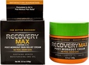 RecoveryMax - Post Workout Cream - Do użytku w programie treningowym Fitness do szybkiego odzyskiwania mięśni - Redukcja bolesności mięśni - Powrót do ćwiczeń Quicker -Recovery Supplement - 3.5 oz