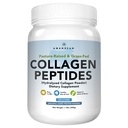 Proszek AMANDEAN Collagen Peptydes (17.6oz). Zhydrolizowany suplement proteinowy. Promuje zdrowe połączenia, skórę, włosy, paznokcie. Unflavored & Easy to Mix.