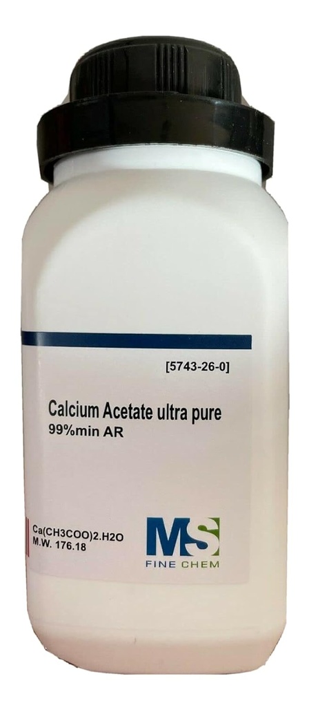 Octan wapnia, Ultra Pure, 99% min. 100 gramów