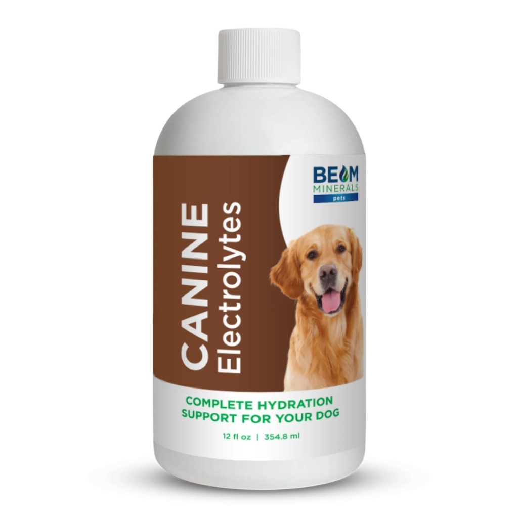 Beam Minerals Kompletne psy elektrolity 124; Full- Spectrum Elektrolity dla psów 124; 12 Fl Oz