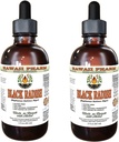 Hawaii Pharm Black Radish Free Alcohol Liquid Extract, Black Radish (Raphanus Sativus Niger) Suszony glicerol naturalny Herbal suplement 2x2 oz