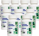 2800 MG Liposomal Glutathione Softgels, Max Absorpcja, Forma aktywna L Glutatione reduktaza, Potężny przeciwutleniacz, Zdrowie Starzenie, 60 Softgels