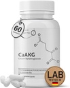Suplement CaAKG (ketoglutaran alfa) (1000 mg na 2 kapsułki podawane, 60 kapsułek). Wspiera energię komórkową