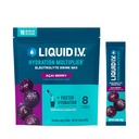 Płyn I.V. ® Nawodnienie Multiplier ® - Açaí Berry - Nawodnienie w proszku Pakiety do nawadniania 124; Napoje proszkowe elektrolityczne mieszanka do nawadniania 124; Wygodne jednorazowe podawanie kleszczy do nawadniania 124; NieGMO 124; 16 Podawanie (Opakowanie 12)